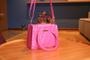 Imagem de Bolsa Rosa Helena Madri Pink Bordada Nova Moda Blogueiras-AG