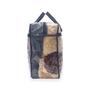 Imagem de Bolsa sacola cristal PVC transparente organizador guarda roupa edredon cobertor50x40x25cm viagem passeio visita hospital praia