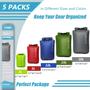 Imagem de Bolsa Seca Frelaxy - Kit com 3 ou 5 Unidades - Ultraleve e Impermeável (3L a 20L)