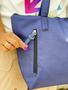 Imagem de Bolsa Shopper Nylon FITNESS de Ombro Clean Esportiva Academia Bags Gym Masculino Feminino Ziper Vertical Frontal Resistente Treino Crossbody Unisex