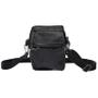 Imagem de Bolsa Shoulder Bag Nylon Preta Tira Colo Transversal Masculina Feminina