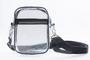 Imagem de Bolsa Shoulder Bag Transparente Com Preto De Ombro Unissex