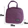 Imagem de Bolsa Térmica Comida Viagem Passeio Média Com Alça E Zíper - Yepp