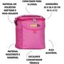 Imagem de Bolsa Térmica Echo Life Para Acampamento Pescaria Pesca Rosa 9l