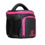 Imagem de Bolsa Térmica Fitness Compacta Preto Rosa Marmita