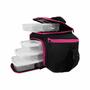 Imagem de Bolsa Térmica Fitness Top Everbags Preto Rosa