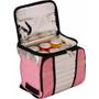 Imagem de Bolsa Térmica Mor Ice Cooler Dobrável Cor Rosa 7,5 Litros