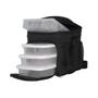 Imagem de Bolsa Térmica Porta Marmita Fitness Compacta Black Luxo Everbags