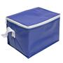 Imagem de Bolsa térmica Wokex Classic para 6 latas de PVC azul 21x15x15cm