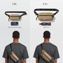 Imagem de Bolsa Tipo Estilingue Tomtoc Aviator-T33 (3,5L) - Resistente à Água e com Bloqueio RFID
