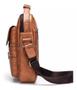 Imagem de Bolsa Tiracolo Masculina De Couro Mão E Ombro Casual