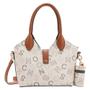 Bolsa Tote Feminina Monograma Bege 3484541 - Chenson Imagem de Bolsa Tote Feminina Monograma Bege 3484541 - Chenson
