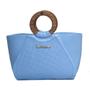 Imagem de Bolsa Tote Loyal Feminina Couro Túlio Rossato Versátil Azul