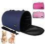 Imagem de Bolsa Transporte Pet Grife Passeio Shopping Viagem Luxo Rf01