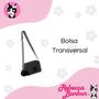 Imagem de Bolsa Transversal Preta  Feminina Tamanho P Rebecca Bonbon