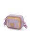 Imagem de Bolsa Transversal Retangular Pequena em Crinkle - Lilás - Luxcel Ref. BE47223UP