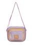 Imagem de Bolsa Transversal Retangular Pequena em Crinkle - Lilás - Luxcel Ref. BE47223UP