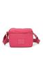 Imagem de Bolsa Transversal Retangular Pequena em Crinkle - Pink - Luxcel Ref. BU78729-PK