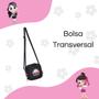 Imagem de Bolsa Transversal Shoulder Bag Preta De Nylon Luluca - Semax