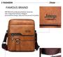 Imagem de Bolsa Transversal Tiracolo Bolsa Masculina Carteira  Crossbody Lateral Transversal