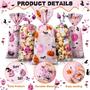 Imagem de Bolsas de Lembrancinhas de Halloween Yeaqee Little Boo Pink - Pacote com 100 Unidades