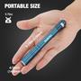 Imagem de Bolso LED de alumínio Pen Light WORKPRO com clipe azul, pacote com 4