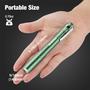 Imagem de Bolso LED de alumínio Pen Light WORKPRO com clipe verde, pacote com 4