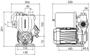 Imagem de Bomba 35 Mca Pressurizador Pw370 Agua Biv. Shimge 370W 1/2Cv