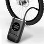 Imagem de Bomba calibrador dk portátil para pneus carro bike bicicleta moto bola recarregável