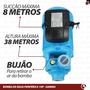 Imagem de Bomba De Água Periférica QB80 1Cv Bivolt P/ Poço Cisterna Jardim G2762/BR GAMMA