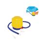 Imagem de Bomba de ar encher e esvaziar piscina boia bola sanfonado prático e pequeno