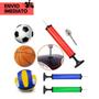 Imagem de Bomba de Ar Manual para Encher Bolas de Futebol Basquete Vôlei Futsal Balão de Bexiga, Pneu de Bicic
