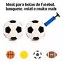 Imagem de Bomba De Ar Manual Portátil Inflar Bola De Futebol, Basquete 19 Cm