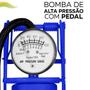 Imagem de Bomba De Ar Portátil Com Pedal Para Encher Pneu Bike E Bola