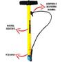 Imagem de Bomba De Encher Pneus Vertical Plástica - Fertak