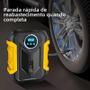 Imagem de Bomba Digital de Inflação de Pneus Portátil para Carro com Compressor de Ar e Luz LED