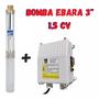Imagem de Bomba Poço Caneta Palito 3bps2/22 Ebara 1.5cv Com Painel