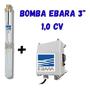 Imagem de Bomba Poço Caneta Palito Ebara 3bps2/22 - 1.0cv +control Box