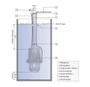 Imagem de Bomba submersa bsl-900 430w 80m.c.a. 2.300l/h 220v ref 7413017 lorenzetti