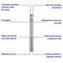 Imagem de Bomba Submersa Caneta Palito 1/4hp 2,5 Intech Machine BSCA2 220V