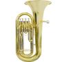 Imagem de Bombardino Euphonium De 4 Chaves Ep 340 Laqueado Dourado Com Case New York F097