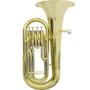 Imagem de Bombardino Euphonium De 4 Chaves Ep 340 Laqueado Dourado Com Case New York F097
