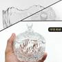 Imagem de Bomboniere baleiro potiche de vidro com tampa 250 ml decor