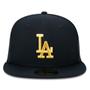 Imagem de BONE 59FIFTY ABA RETA MLB LOS ANGELES DODGERS ABA RETA FITTED PRETO New Era