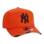 Imagem de BONE 9FORTY A-FRAME MLB NEW YORK YANKEES DESTROYED ABA CURVA STRAPBACK LARANJA New Era