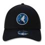 Imagem de BONE 9FORTY SNAPBACK ABA CURVA MINNESOTA TIMBERWOLVES ABA CURVA SNAPBACK PRETO New Era