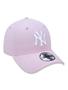 Imagem de Bone 9twenty aba curva ajustavel mlb new york yankees  rosa aba curva strapback rosa new era