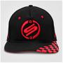 Imagem de Boné Aba Curva Aba Reta Trucker Snapback Strapback Preto Vermelho Chumbo Shutt Unissex