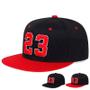 Imagem de BONE ABA RETA 23 Bordado Hip-Hop Baseball Caps Sunscreen Casual cor: Preto total