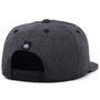 Imagem de Boné Anth co Ollie Mescla Chumbo Aba Reta Aberto Com Ajuste Snapback